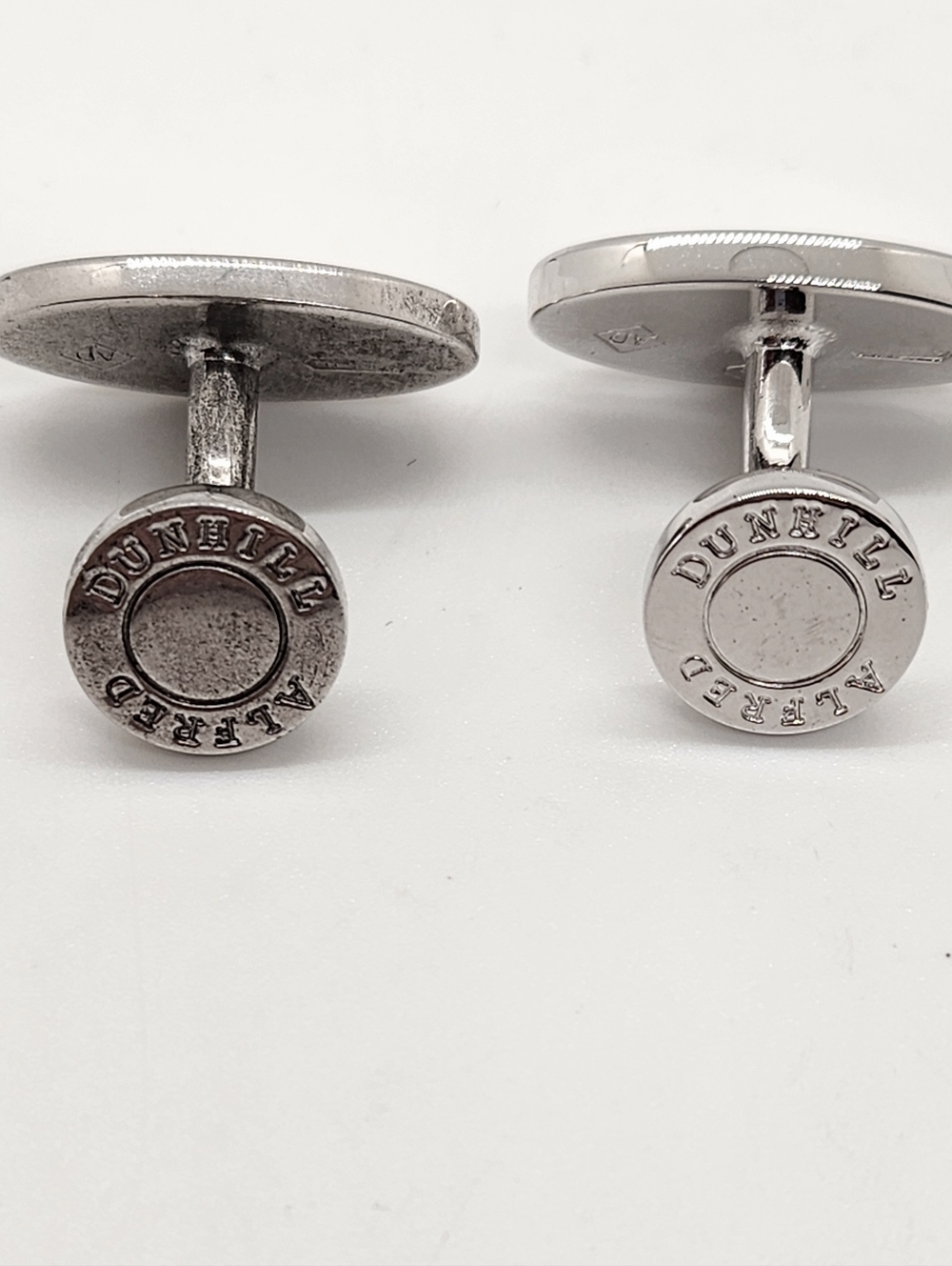 Alfred Dunhill Sterling Silver Cufflinks - Picture 3 of 8